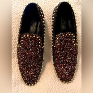 Hugo Vitelli Stud & Spike Dress Shoes